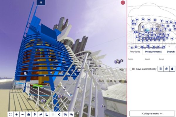 VR_Design verification using ship „Google street view“ model