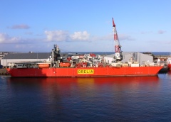 Diving support vessel "Orelia"